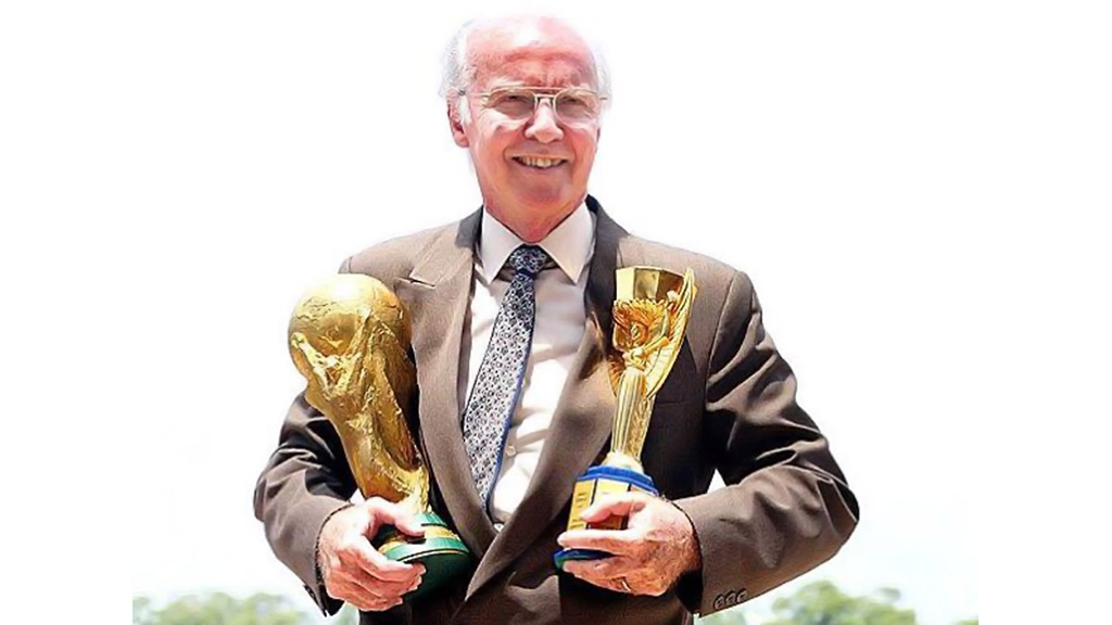 มาริโอ ซากัลโล ชายสัญชาติบราซิลผู้คว้าถ้วยฟุตบอลโลกในฐานะผู้เล่นและผู้จัดการทีม