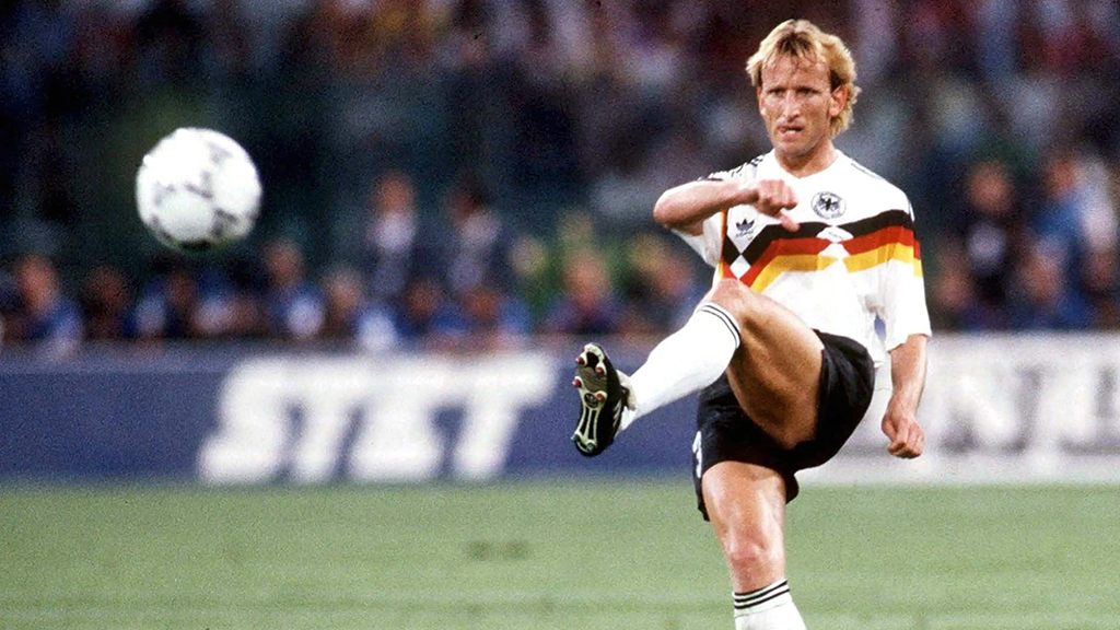 อันเดรียส เบรห์เม แบ็กซ้ายผู้ทำประตูชัยในฟุตบอลโลก 1990